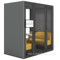 movable silence acoustic booth soundproof office meeting pod